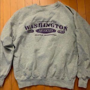 University of Washington huskies crewneck 1861